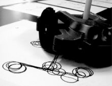 Drawing Robot Font